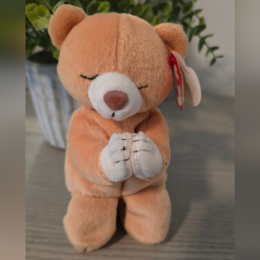 Beanie Babies RARE HOPE The BEAR. MINT Cond. Full Tags. Tag Error, Hologram Tag